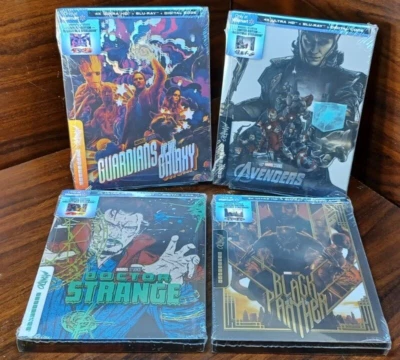 Marvel Mondo 4K Steelbook Bundle (4K+Blu-ray) NEW (Sealed)-Free Box Shipping - Image 1 of 4