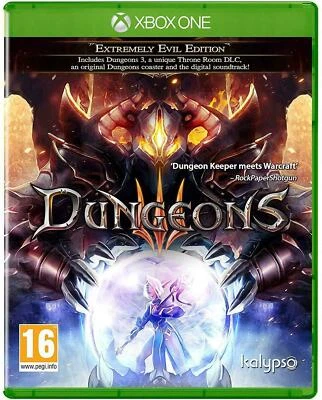 Dungeons III 3 Extremely Evil Edition Xbox One MINT Condition - Image 1 of 4