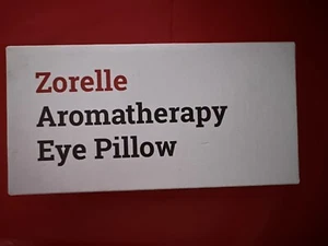 ZORELLE AROMATHERAPY EYE PILLOW SOFT PLUSH RELAX WITH LAVENDER SPA - Picture 1 of 4