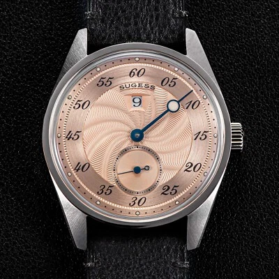 Seagull Sugess ST17, Jump Hour, Naranja, 38 mm, Cúpula, Automático, 2 Correas, 1963 Foto 1 de 4