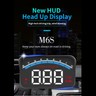 Universal Car Speedometer Headup Display LED Digital HUD Projection Speed Alarm