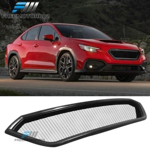 For 22-25 Subaru WRX Front Bumper Hood Upper Grille Honeycomb Grill Unpainted - Picture 1 of 7