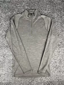 Smartwool Men's NTS Mid 250 1/4 Zip Size S 100% Merino Wool Pullover - Picture 1 of 9
