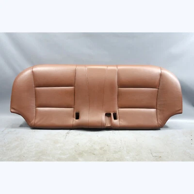 BMW F10 serie 5 LCI 2014-2016 parte inferior del asiento trasero con cuero marrón canela OEM Foto 1 de 4