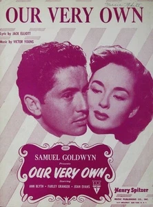 Our Very Own (from Our Very Own) - Sheet Music - Farley Granger & Ann Blyth 1950 - Picture 1 of 1