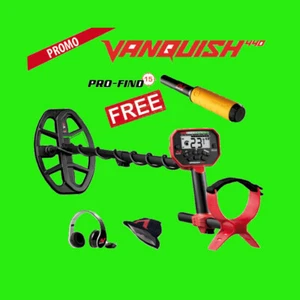 Metal Detector Professionale Minelab Vanquish 440 + pinpointer pro-find 15 oro - Foto 1 di 2