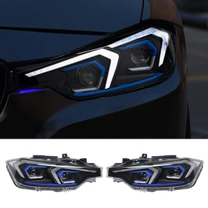 Para BMW F30 F35 Serie 3 2013-2019 Faro LED Montaje Proyector Intermitente - Imagen 1 de 19