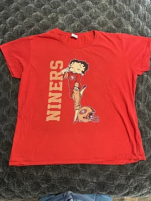 Camiseta Betty Boop de Colección Años 90 San Francisco 49er 3XL (¿más como XL?) NFL  Foto 1 de 4