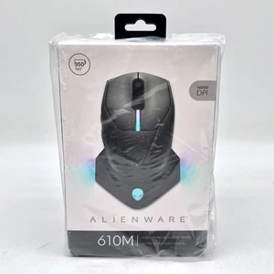 Alienware AW610M Wired/Wireless Gaming Mouse - Dark Side of The Moon - Picture 1 of 5