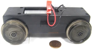 Unknown Brand G Scale Model RR Power Truck with Motor & 2 Wires   Z92 - Picture 1 of 3