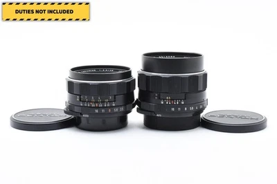 [Near MINT] PENTAX Super-Takumar 55mm F1.8 + SMC TAKUMAR 35mm F3.5 From JAPAN - Image 1 of 4