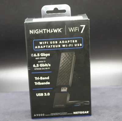 Netgear NightHawk WiFi 7 WiFi USB Adapter A9000 *NEW* Free Shipping - Image 1 of 4