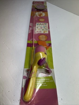 Barbie Girls Fishing Kit All In One Rod & Reel Pink Pole. Shakespeare, NIP (F59) - Image 1 of 4