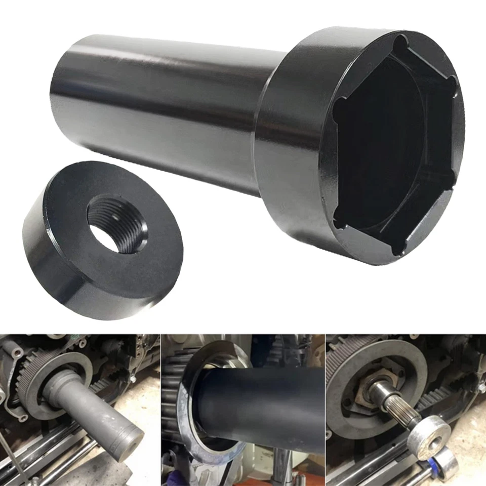 2-1/4" Mainshaft Sprocket Pulley Lock Nut Wrench Fit For Harley Road King Softai Foto 1 de 4