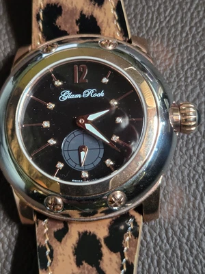 Glam Rock GR10040 Miami Collection Diamond Accented Ladies Watch - Image 1 of 4