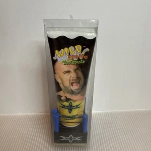 WCW Goldberg Wild Smile Zahnpasta 2000 blauer Ring Kaugummi - Bild 1 von 5