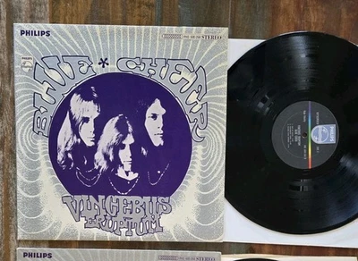 BLUE CHEER Vincebus Eruptum EX Textured OG 1969 LP Philips 600-264 Psych blues - Image 1 of 2