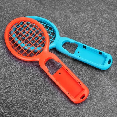 1 par de controladores de detección de movimiento con mango de raqueta de tenis para consola de juegos - Imagen 1 de 4
