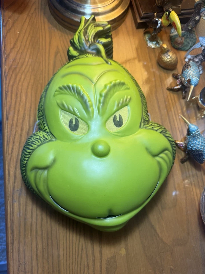  ¡Máscaras Dr. Seuss Grinch! Máscaras oficiales con licencia de Elope, 9 máscaras  Foto 1 de 4