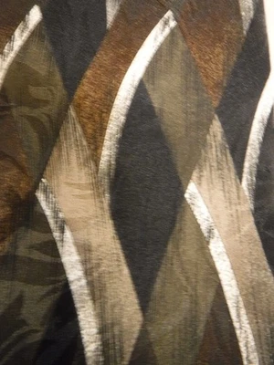 Corbata extra larga Pierre Balmain 63 pulgadas, corbata para hombre seda italiana marrón Foto 1 de 4