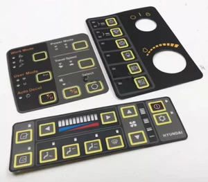 Instrument Control Panel Sticker For Hyundai Excavator 200/215/225/265/305/-7 - Picture 1 of 7