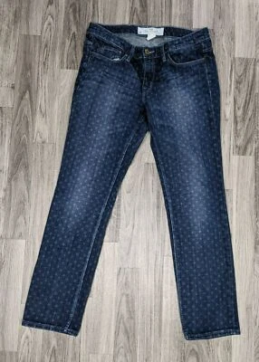 L.O.G.G. Pantalones de mezclilla azul lavado medio a lunares talla 30 de H&M para mujer Foto 1 de 4