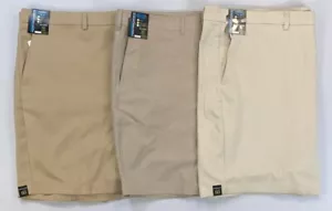 Men's Roundtree & Yorke Big Man Performance Classic Fit 7" Flat Front Shorts - Picture 1 of 5