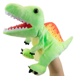 12'' Spinosaurus Dinosaur Hand Puppet Plush Toy For Childrens Imaginative Play - Picture 1 of 7