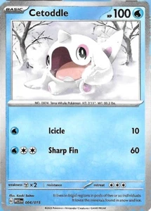 Pokemon Card - McDonald's 2023 - 004/015 - Non-Holo - Cetoddle - Bild 1 von 1