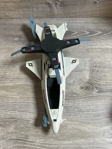 Vintage 1988 GI Joe Sky Storm X Wing Chopper Jet - Incomplete As Is Rack - Picture 1 of 2
