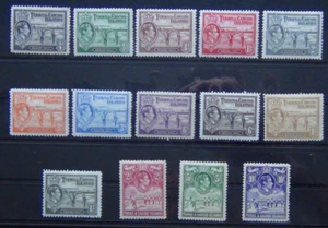 Turks and Caicos Islands 1938 - 1945 set to 10S MM - Picture 1 of 1