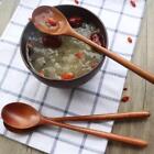 Bamboo Kitchen Utensils Wooden Spoon Fork and Cooking Tools Set New C1