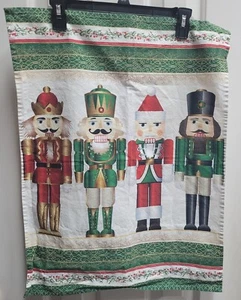 Michel Design Works Cotton Christmas Nutcracker Kitchen Tea Towel 19x25 - Picture 1 of 6