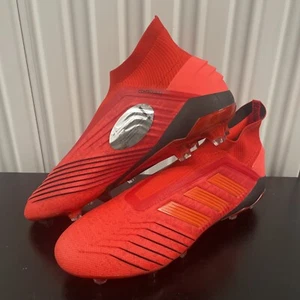 Adidas Predator 19+ FG BC0547 RARE Primeknit Initiator Pack Activ Red Sz 13.5 US - Picture 1 of 11