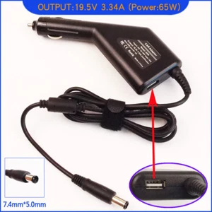 Laptop Auto Ladegerät Adapter + USB für Dell Vostro V131 3700 3750, E1505 - Bild 1 von 6