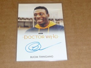 Rittenhouse DOCTOR WHO SEASON 11 & 12 BUOM TIHNGANG AUTOGRAPH/AUTO O8231