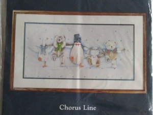 Simplicity Chorus Line Countless Cross Stitch Kit # 05526 Martha Smith Hayes USA - Picture 1 of 9