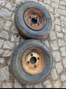 DDR HP 280 300 350 400 401 Anhänger Reifen und Felge, Marke PNEUMANT-Garagenfund - Bild 1 von 2