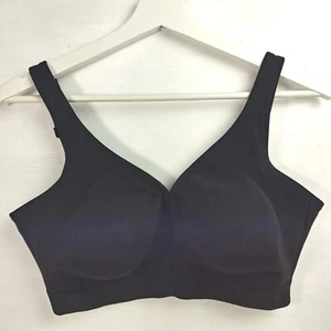 Lane Bryant Cacique Unlined Full Coverage No-Wire Bra Black Beige - Picture 1 of 28