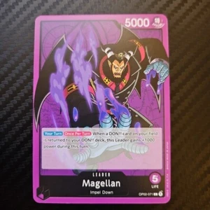 Magellano - OP02-071 - Leader - Near Mint - Inglese - Gioco di Carte One Piece - Foto 1 di 1