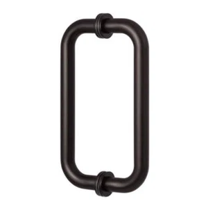 Sure-Loc SHR-1 11P Sure-Loc C Shape 8" Shower Door Handle Pull Set, Vintage Bron - Picture 1 of 1