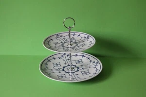 zauberhafte zweistöckige Etagere Teller Winterling Indisch Blau 012350 - Picture 1 of 1