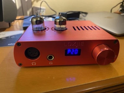 LOXJIE P20 Full Balance Tube Amplifier Red-Amplificatore Cuffie Valvolare - Immagine 1 di 4