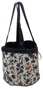 Bolso de aseo Showman de nailon con estampado de vaca - Imagen 1 de 1