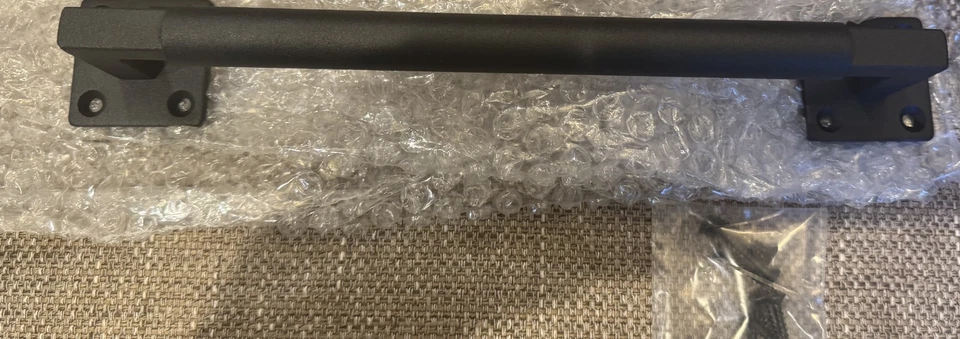 全新黑色铁门把手拉 11 英寸谷仓门 — 第 1/1 张图片