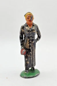 Vintage Barclay Manoil Soldiers Army Nurse Dressed in Black. Rare! B65 - Picture 1 of 5