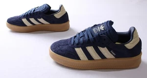 adidas Men's Samba XLG Skate Shoes CD4 Night Indigo/Warm Vanilla JQ2885 US:8 - Picture 1 of 11
