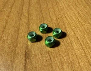 TRX-4M wheel nuts (4) Green Finish Traxxas 1:18 Scale - Green - Picture 1 of 3