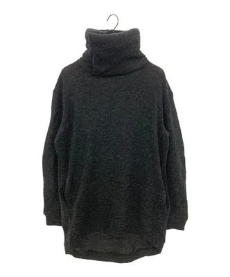 D.HYGEN Loop Knit Oversize Layered Hooded Pulllove Size: 3 Gray D04703EM000388 - Image 1 of 3