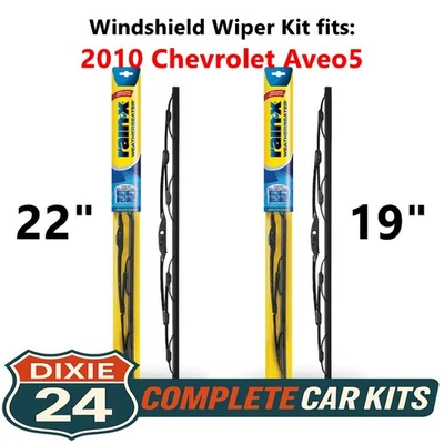 Rain-X Weatherbeater Windshield Wiper Kit fits: 2010 Chevrolet Aveo5 (22" & 19") - Image 1 of 4